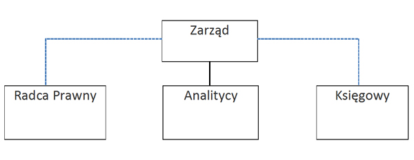 Schemat organizacyjny spolki